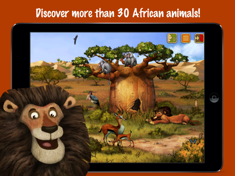 africa - animal adventures for kids ipad images 1