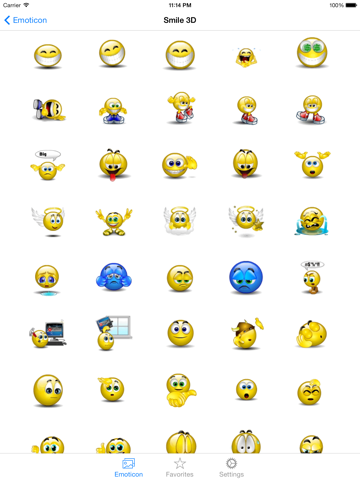 3d animated emoji pro + emoticons - sms,mms,whatsapp smileys animoticons stickers iPad Captures Décran 4