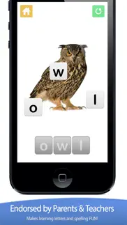 little speller - three letter words lite - free educational game for kids iphone images 1