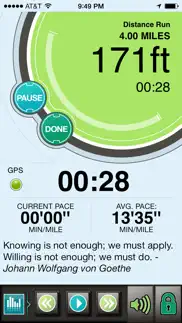 runhelper - free gps tracker for runners iphone images 3