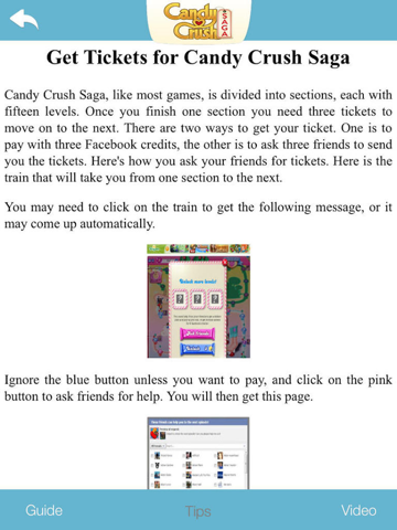 tips, video guide for candy crush saga game - full walkthrough strategy ipad images 3