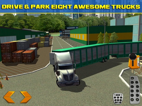 trucker parking simulator real monster truck car racing driving test ipad images 3