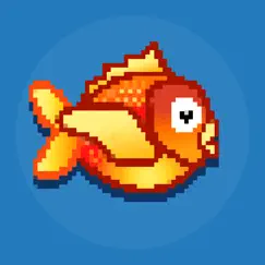 little flipper fall- the adventure of a tiny, flappy, flying, bird fish with splashy birds wings logo, reviews