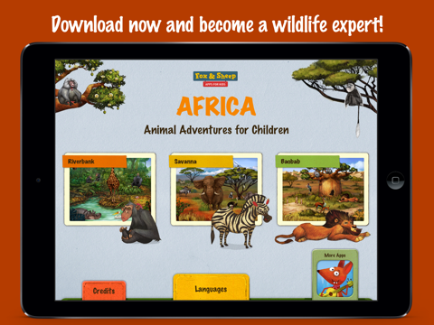africa - animal adventures for kids ipad images 4