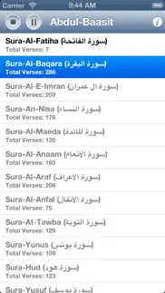 quran audio - sheikh abdul basit iPhone Captures Décran 2