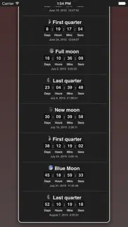 moon phases iphone capturas de pantalla 4