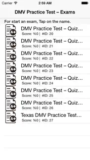 usa - driver practice test iphone resimleri 1
