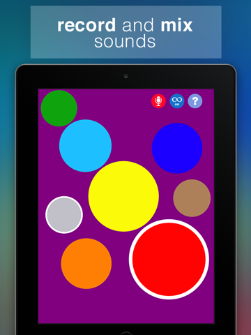 loop recorder-record,play,re-mix,sing and make music. ipad images 1