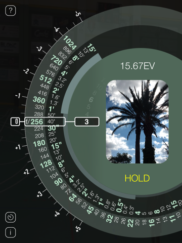 light meter wheel ipad capturas de pantalla 1