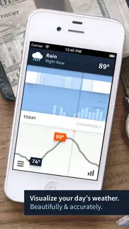 weathertron — live rain, snow, clouds & temperatures iphone images 1