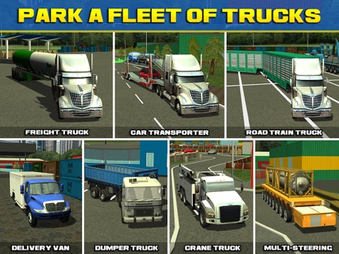 trucker parking simulator real monster truck car racing driving test ipad images 2