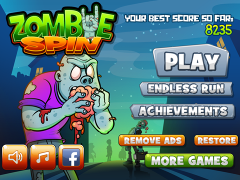 zombie spin - the brain eating adventure ipad images 4