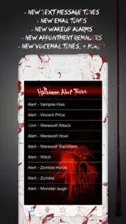 halloween alert tones - scary new sounds for your iphone iPhone Captures Décran 3