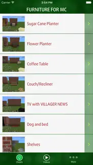 guide for furniture - for minecraft pe pocket edition iphone images 1