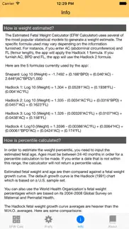 fetal weight calculator - estimate weight and growth percentile iphone images 4