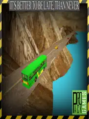 dangerous mountain & passenger bus driving simulator cockpit view – transport riders safely to the parking ipad images 1