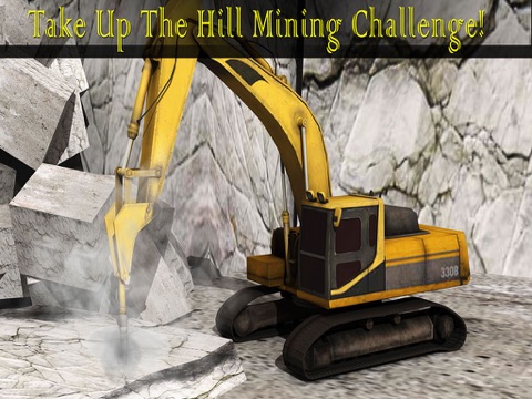mega construction mountain drill crane operator 3d game ipad images 1