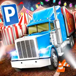 amusement park fair ground circus trucker parking simulator logo, reviews