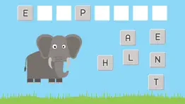 my first words animal - easy english spelling app for kids hd iphone images 4