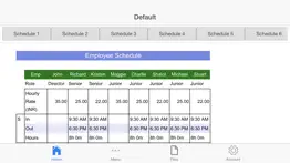 employee schedule pro iphone images 1
