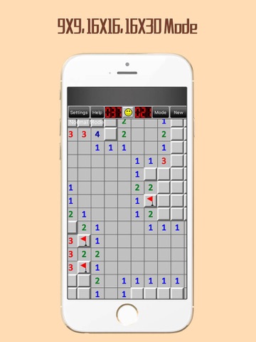 minesweeper full hd - classic deluxe free games ipad images 1