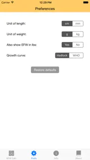 fetal weight calculator - estimate weight and growth percentile iphone images 3
