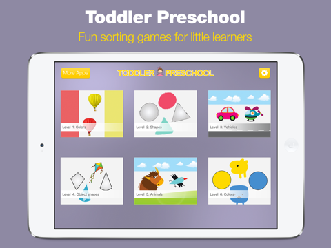 toddler preschool - learning games for boys and girls ipad images 1
