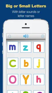 alphabet games - letter recognition and identification iphone images 2