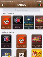 mexican radio - access all radios in mexico free ipad images 1
