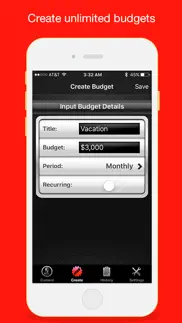 budget saved - personal finance and money management mobile bank account saving app iphone images 4