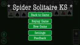 spider solitaire classic patience game free edition by kinetic stars ks iPhone Captures Décran 3