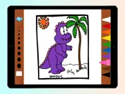 dinosaur coloring book game for kids free ipad images 2