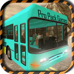 dangerous mountain & passenger bus driving simulator cockpit view – transport riders safely to the parking logo, reviews