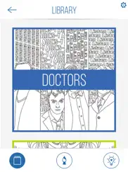 bbc colouring: doctor who айпад изображения 1