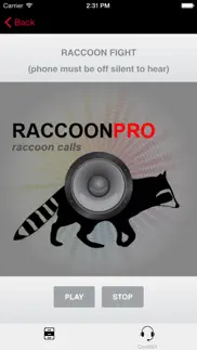 raccoon hunting calls - with bluetooth - ad free iphone images 2