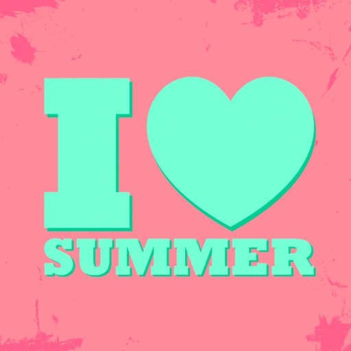 I love summer - stickers for photo app reviews download