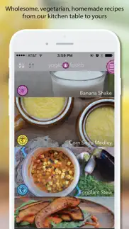 yogicfoods iphone capturas de pantalla 1