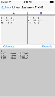 matrix calculators - linear algebra toolkit iphone resimleri 2