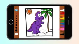 dinosaur coloring book game for kids free iphone images 2