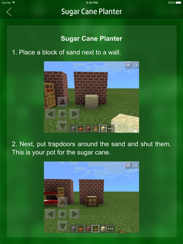guide for furniture - for minecraft pe pocket edition ipad images 4