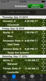 college football radio & live scores + highlights iphone images 4