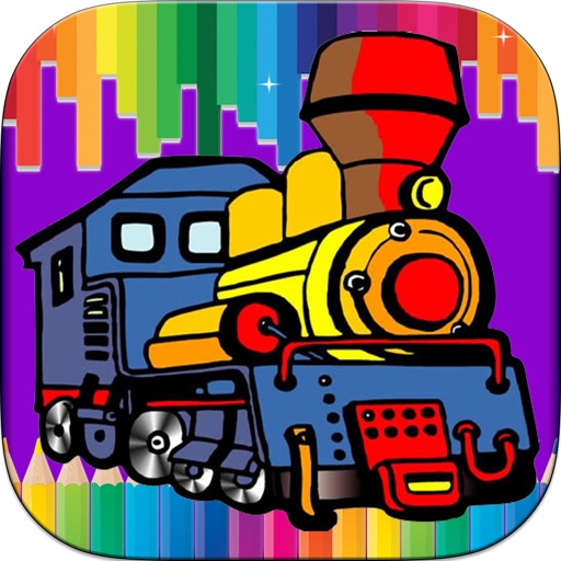 Train Coloring Game for Kids - Kids Learning Game app reviews download