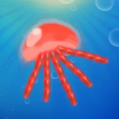 jelly fish deep blue sea diver in ocean saga quest logo, reviews