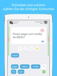 portugiesisch lernen mit lingo ipad bildschirmfoto 2