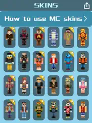 skincraft - boys girls skins for minecraft pe ipad images 1