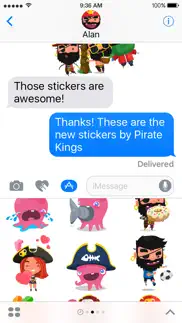 pirate kings stickers for apple imessage iPhone Captures Décran 4