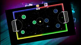 neon air hockey glow in the dark space table game iphone images 2