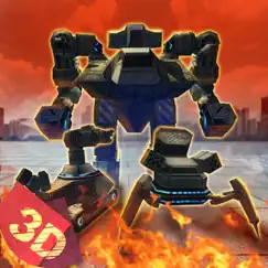 robot war - modern battle logo, reviews