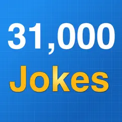 31,000 jokes, funny stories and humor logo, reviews