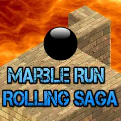 stone marble run rolling saga race mania hot games logo, reviews